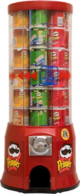 Máquina de Vending para Pringles